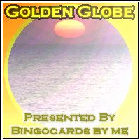 GOLDEN GLOBE AWARD - BINGOCARDS BY ME