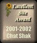 CHAT SHAK EXCELLENT SITE AWARD