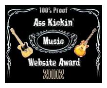 ASS KICKIN MUSIC AWARD 2002