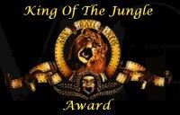 KING OF THE JUNGLE AWARD